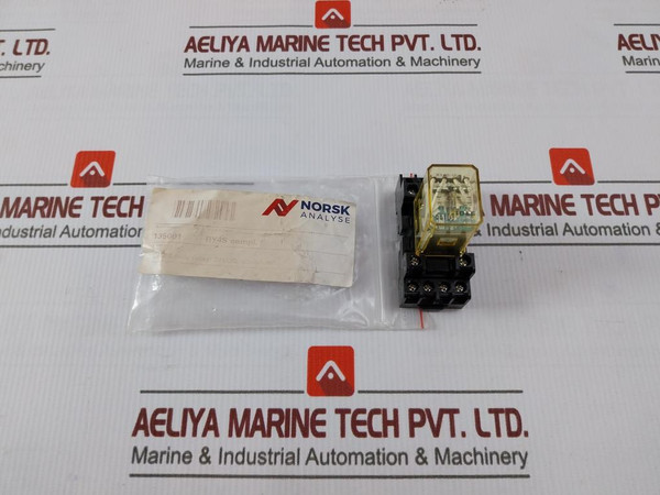 Idec Ry4S-ul Dc24V 4-pole Miniature Relay With Base 5A 240Vac