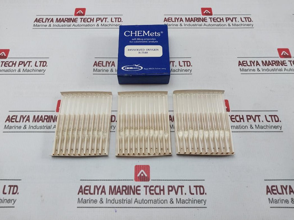 Chemetrics R-7540 Dissolved Oxygen Refill Ampoules Box (1 Box = 30 Ampoules)