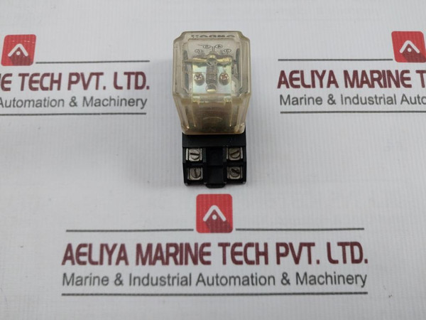 Omron Mk2P-do Power Relay With Base Dc24V430 Ohm