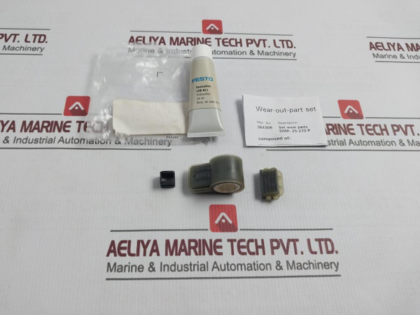 Festo 384306 Wear-out-part Set Chamber Seal,Cushion Plate,Vane,Lub-kc1 Grease