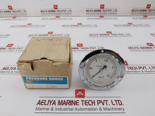 Daito Du G38 X 75 X 2.5 Mpa Pressure Gauge
