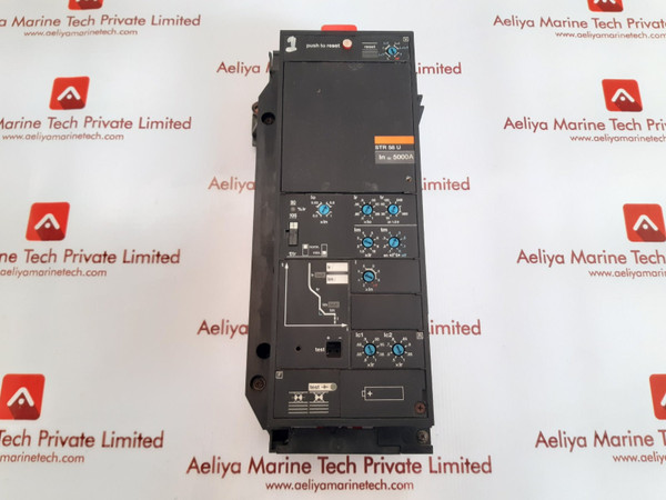 Merlin Gerin Str 58 U 5000A Circuit Breaker Control Unit 24 Vdc
