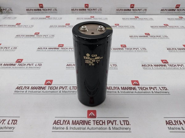 Hitachi 9300 Mfd 400Vdc Power Capacitor 450 Vdc
