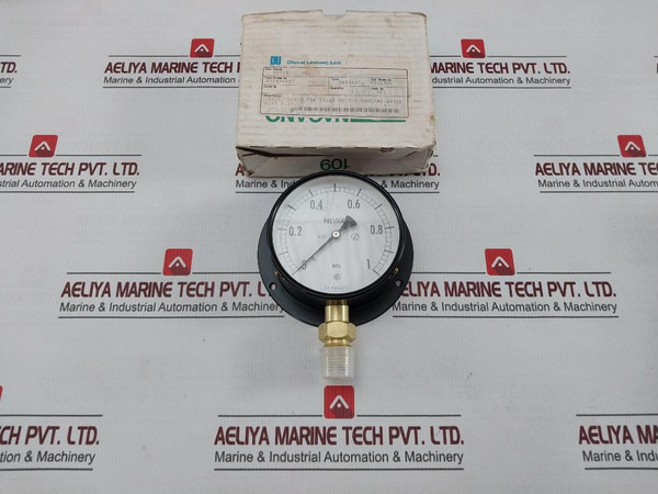 Nks Pressure Gauge For Inlet Of TC Cooling Water 0-1 Mpa 7Rta84T Bvs12X100