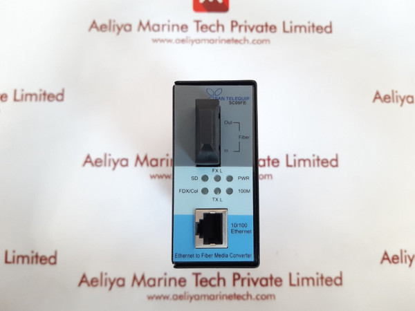 San Telequip Sc09Fen Sm Sc Ethernet To Fiber Media Converter