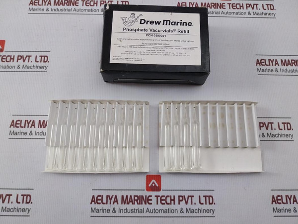 Drew Marine Pcn 0390021 Phosphate Vacu-vials Refill (1Box=14Pcs)