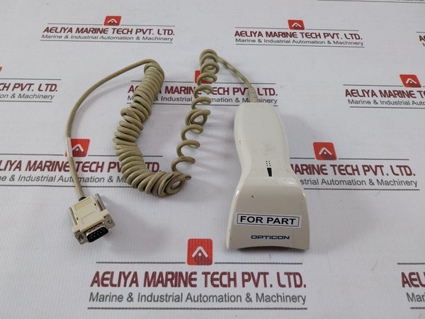 Opticon Opt-6125-Rs232c Barcode Scanner Rev-3 (Not Working)