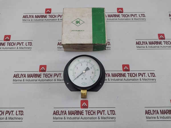 Ik Instruments 0-7 KgCm2 Pressure & Temperature Gauge 0-100 Psi
