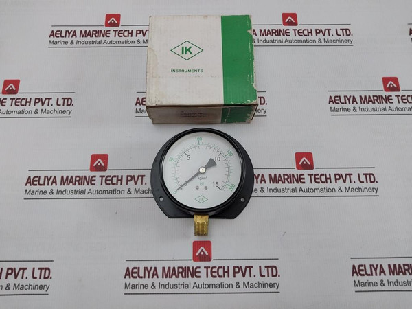 Ik Instruments 100-p-b 1303 Pressure & Temperature Gauge 0-200 Psi