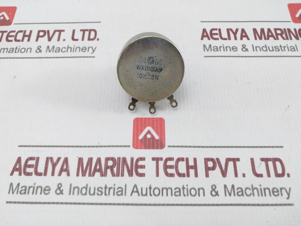 Lot Of 4X Wx111(030) Rotary Wirewound Potentiometer 10K Ohm