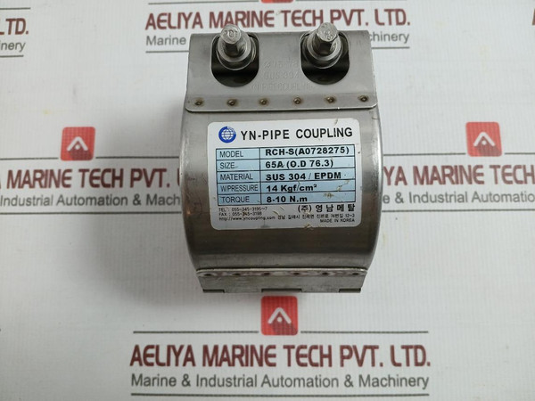 Youngnam Metal Rch-s Yn-pipe Coupling Size65A (O.D 76.3)
