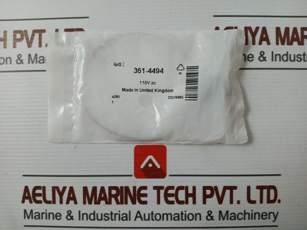 Lot Of 2X Rs 361-4494 Oxley Green Panel Mount Indicator 110V Ac