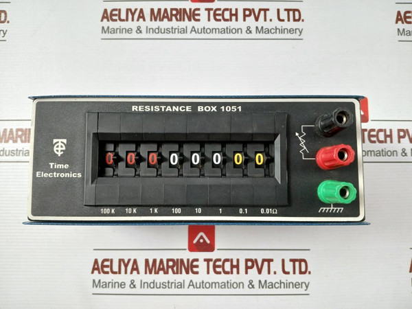 Time Electronics 1051 Resistance 8 Decade Box Cec-0001351