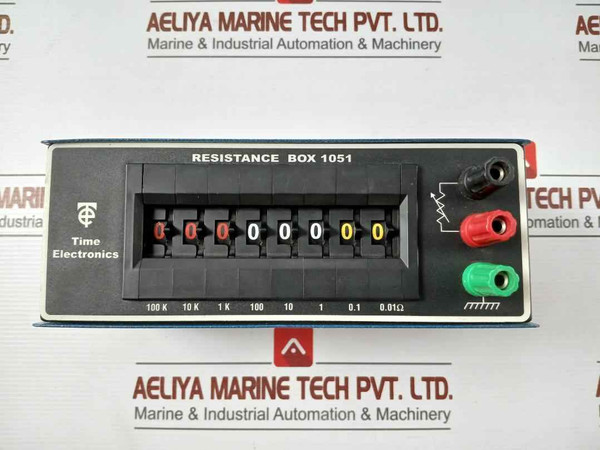 Time Electronics 1051 Resistance 8 Decade Box Cec-0001351