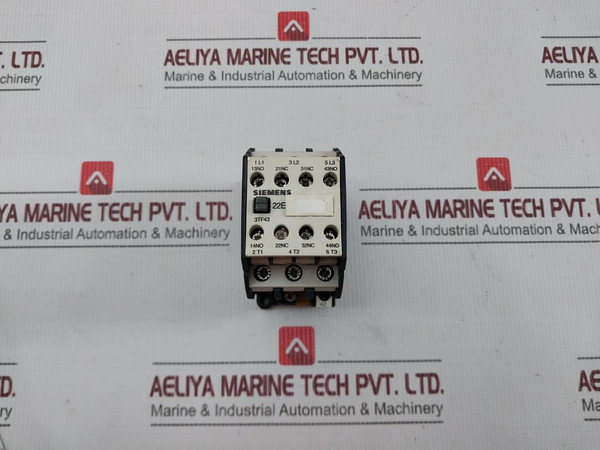 Siemens 3Tf43 22-0X Ac Contactor 110V 50Hz 30A