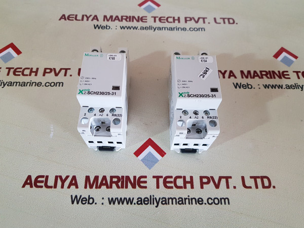 Moeller X Pole Z-sch230/25-31 Circuit Breaker 230V 50Hz 440V 25A