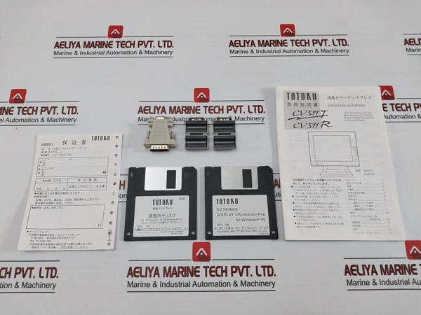Totoku Cv511T Lcd Monitor Auto-scan Display Set 15In L012006238 Ada06