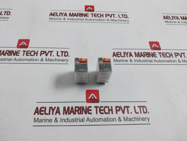 Lot Of 4X Abb Cr-m110Ac4 Pluggable Interface Relay 110Vac