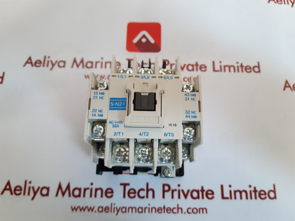 Mitsubishi s-n21 magnetic contactor 100v 50hz /100-110v 60hz