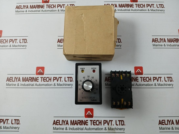 Tsuruga Cr-1 Detect Relay With Base Input Dc 4-20Ma D-42821-2 Fa-no60A