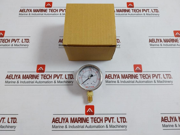 Manotherm En 837.1 Pressure Gauge 0-570 Psi/0-40 Kg/Cm2