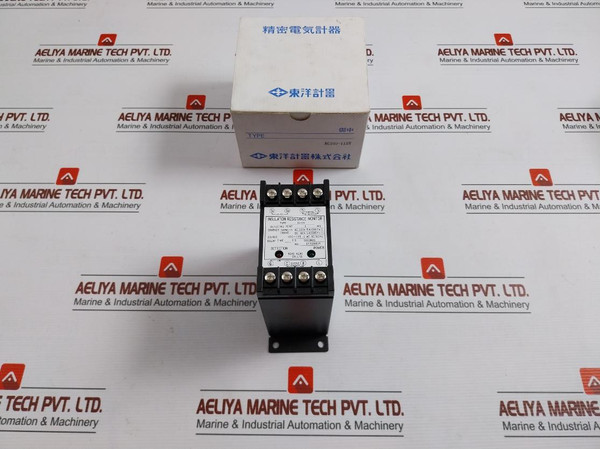 Toyo Keiki Is-1A Insulation Resistance Monitor 100~115Vac 5060Hz