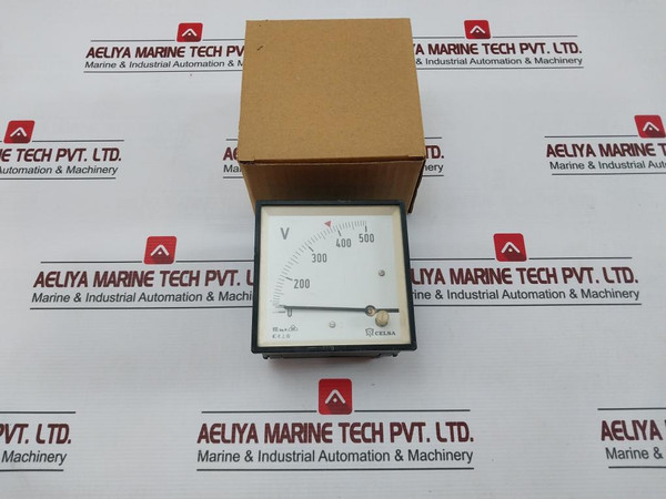 Celsa 0-500V Analog Voltmeter Panel Meter