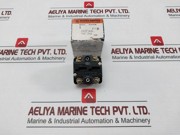 Honeywell Ptcb Micro Switch/ Contact Block 600Vac-125 Vdc-hvy Dty