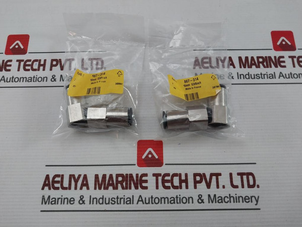 Rs 867-314 Pneumatic Fitting 10Mm G38Inch (1Pack = 2Pcs)