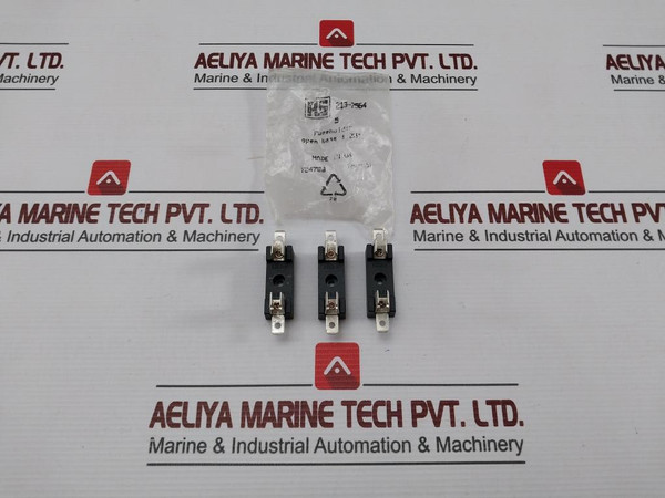 Lot Of 3X Rs 213-7564 Bulgin Fuse Holder 13A 250V Open Base 1.25”