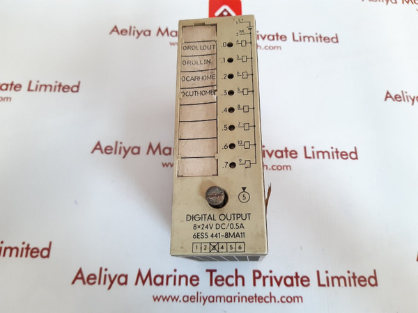 Siemens 6es5 441-8ma11 digital output module
