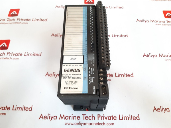 Ge Fanuc Ic660Bbd025 I/O Block Module
