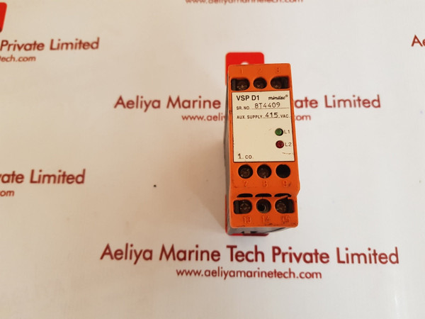 Minilec vsp d1 phase failure relay 415 vac
