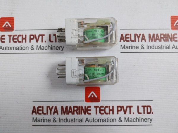 Lot Of 3X Kuhnke Mf2-137 Relay