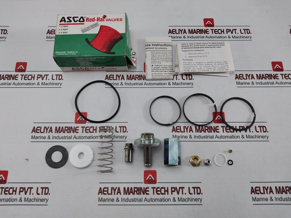 Asco 304044 Red-hat Valve Kit, Spare Part 1”, 8224B24 Solenoid