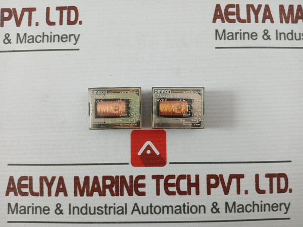 Lot Of 5X Omron Lzn403-32 Power Relay 24Vdc