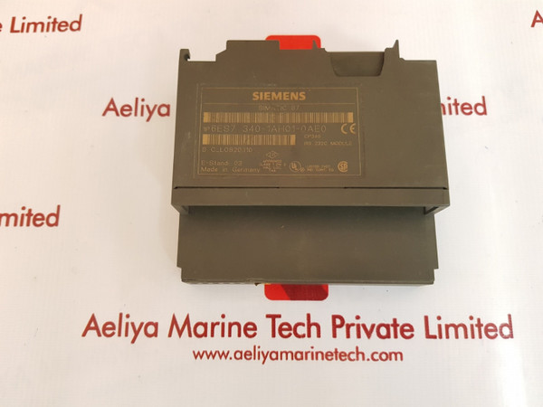 Siemens 6es7 340-1ah01-0ae0 communication processor module