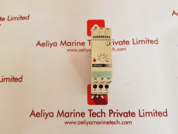 Siemens 7pu05 time relay