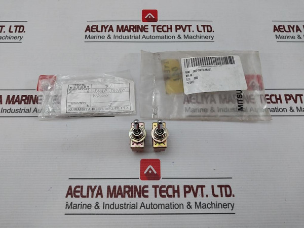 Lot Of 2X Matsushita T115A Snap Switch
