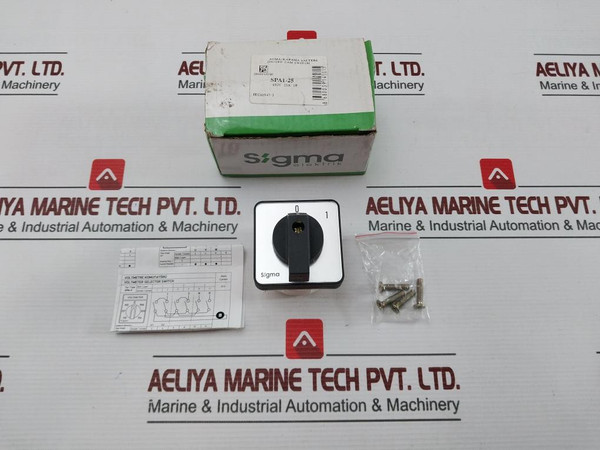 Sigma Spa1-25A Rotary Cam Switch