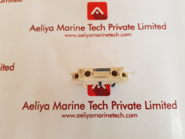 Lot Of 3X Telemecanique Lad8N11 Auxiliary Contact Block 10A 690V A015850