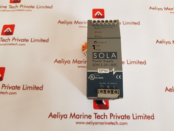 Emerson sdn 5-24-100c power supply 24vdc /5a