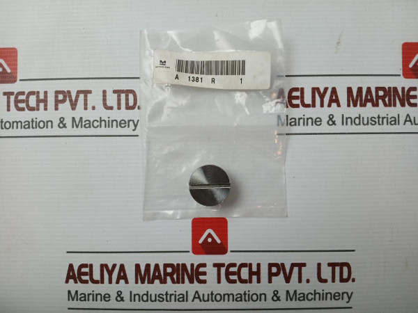A 1381 R 1 Slotted Screw PlugCap Part No.Mitsui E&S