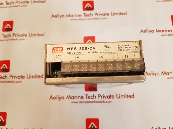 Mean well nes-350-24 volt dc power supply