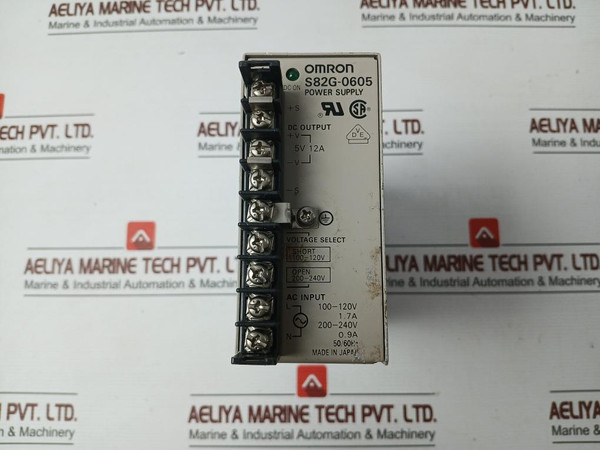 S82G-0605 Switching Power Supply By Omron