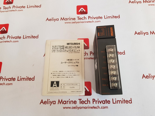 Mitsubishi a1sj51t64 i/o link master unit