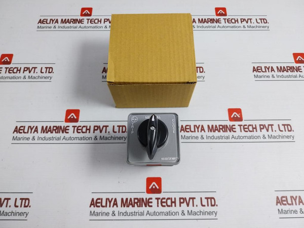 Used Condition 25A-s25-72009-b03-pgbb Salzer Cam Operated Rotary Switch