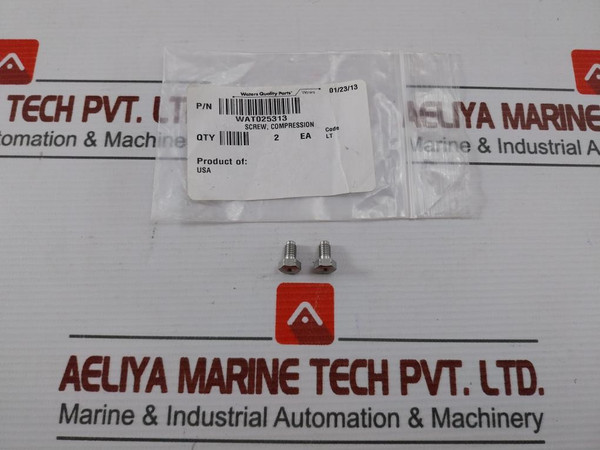 Lot Of 2X New Condition Waters Screw Compression Part No.Wat025313
