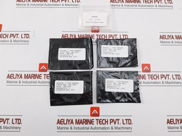 Lot Of 4X Waters Ptfe Encap O Ring Part No.5711312