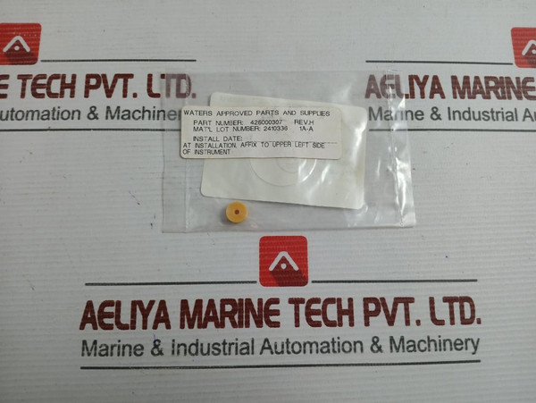 425000307 Waters .0787 Id Floating Flanged Wash Seal New